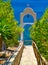 Bell tower in Leros island, Greece