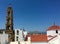 The bell tower in lindos town