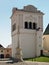 Bell tower and Marian column in Spisska Sobota