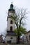 Bell tower near Cathedral of the Resurrection and St. Thomas the Apostle, Zamosc. Ancient