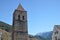 Bell Tower Of The Parochial Church Of Our Lady Of La Asuncion Bielsa Village. Landscapes, Pyrenees From Nature, History,