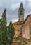 Bell Tower in Pienza, Italy