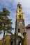 Bell Tower in Portmeirion in North Wales, UK