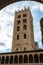 Bell tower of the Romanic church of Benedictine monastery