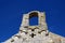 Bell tower sailing in Sardinia