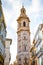 Bell tower of Saint Caterina church in Valencia, Spain