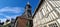 Bell tower of the Sainte Catherine church in Honfleur, Normandy, France