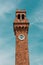 The Bell Tower of San Giacomo in Murano island near Venice, Ital