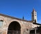 Bell tower of San Zeno Basilica in Verona in Italy