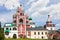 Bell tower in Savvino-Storozhevsky Monastery in Zvenigorod