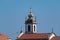 Bell tower / steeple of Lapa church in Povoa de Varzim, Portugal