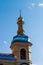 Bell tower of the Temple Martyr Valentine. Ukraine. Kharkiv.