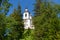 Bell tower on top of a mountain