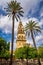 The Bell Tower, Torre Campanario at the Mosque-Cathedral of Cordoba, Spain