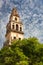 Bell Tower (Torre de Alminar) of the Mezquita Cathedral (The Great Mosque) in Cordoba, Spain