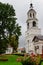 Bell tower of Vvedensky Tolga convent in Yaroslavl, Russia