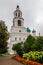 Bell tower of Vvedensky Tolga convent in Yaroslavl, Russia