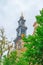 The bell tower of the Western Church, in Dutch Westerkerk in Amsterdam