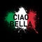 Bella ciao article, fashion slogan and for different jobs. italian translation beautiful hello