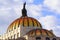 Bellas artes cupolas in mexico city