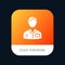 Bellboy, Bellhop, Doorman, Hotel, Service Mobile App Icon Design