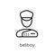 Bellboy icon from Hotel collection.