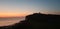 Belle tout lighthouse Eastbourne Sussex sunset