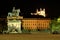 Bellecour square at night (France)