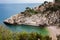 Bellevue Beach also known as Miramare located in Miramare Bay in Dubrovnik