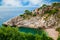 Bellevue beach in Dubrovnik