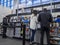 Bellevue, WA USA - circa December 2021: View of customers checking out at the cash register inside of a Best Buy electronics store