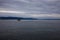 Bellingham Bay after rain in Washington. View from Cornwall Beach Park