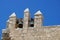 Bells against the sky in Beit Jimal or Beit Jamal Catholic monastery near Beit Shemesh