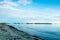 Bellsdownes Islands from Shallow Bay, Gros Morne, National Park, Newfoundland, Canada