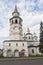 Belltower and the Cathedral of the Assumption of the Blessed Virgin Mary on the Cathedral Dvorishche in Veliky Ustyug, Vologda Reg