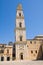 Belltower of Duomo Church. Lecce. Puglia. Italy.