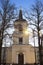 Belltower of Holy Trinity Church, Helsinki. Was built in the neo classical style in 1826