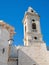 Belltower in oldtown of Bari. Apulia.