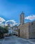 Belltower of the Panagia Chrysaliniotissa Our Lady of the Golden Flax church, which is believed to be the oldest Byzantine