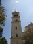 The belltower from the Romano Catholic church 