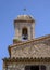 Belltower of Saint Vincent Church of Gourdon, France