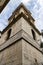 Belltower of Santa Chiara Church in Naples, Italy