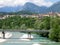 Belluno Bridge River Italy