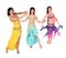 Bellydance woman group