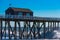 Belmar Fishing Pier in Rough Seas