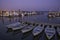 Belmar marina at dawn