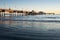 Belmont Shores Pier Long Beach Sunset Wideangle