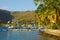 The belmont walkway on bequia in the grenadines