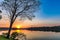 Belo Horizonte, Minas Gerais, Brazil. View of Pampulha Lake in s