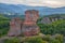 Belogradchik rocks at sunset